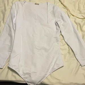 Square neck body suit Free people